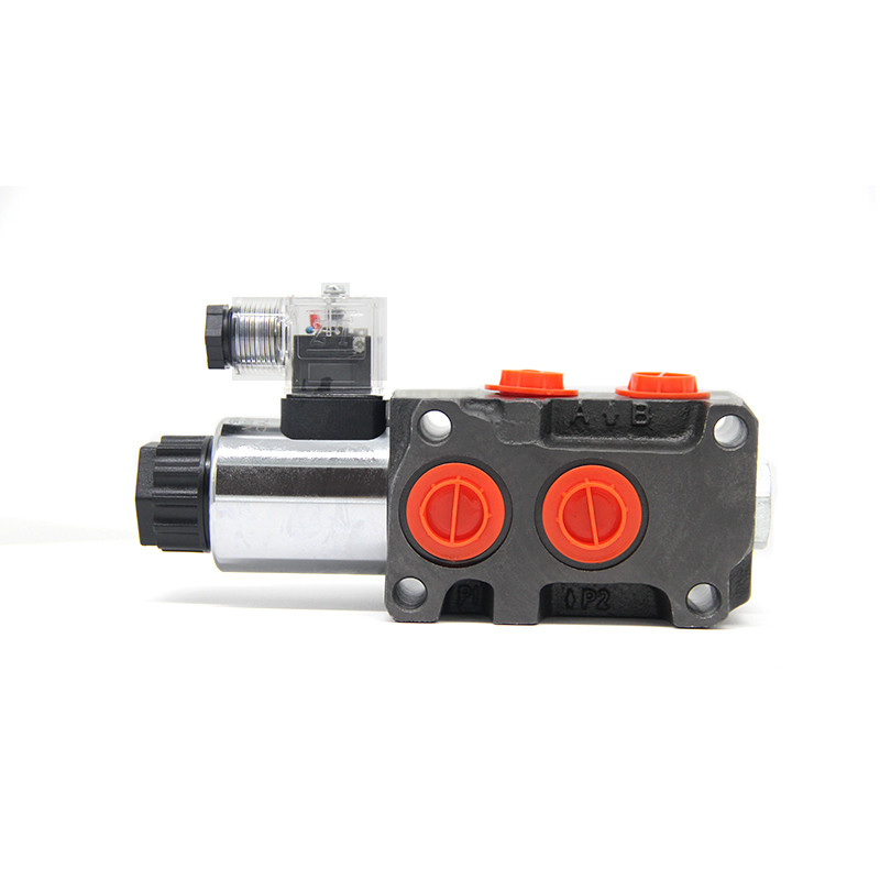 Buy Hydraulic Solenoid Operated Selector Diverter Valve 12 Volt Dc Or