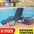 Import In stock outdoor plastic chaise lounge from China