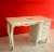 Import Indonesia Commercial Furniture - White Baroque Salon Furniture Nail Table 4 Drawers from Indonesia