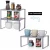 Import Indoor Household Multifunction Kitchen Holders Dish Furniture Organizer Storage Rack Space Bottle Tools Wall Modern Double Tiers from China