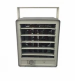 Industrial heater with thermostat