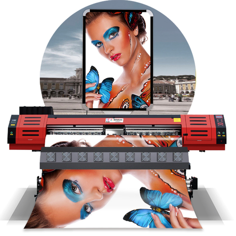 Buy Inkjet Large Format Vinyl Flex Banner L805 Eco Solvent Printer With ...