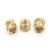 Import Insert knurled nuts brass hot melt Inset nuts heating molding copper thread Inserts nut from China