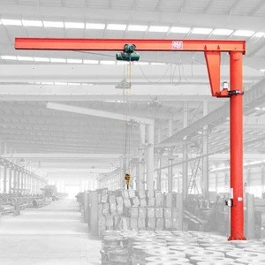 Iso9001 Cert 5T Fixed Construction Pillar Lift Machine Jib Crane 10T