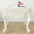 Import IVORY Embroidered Lace Table Cloth Elegant white tablecovers Wedding Lace Tablecloth from China