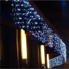 janrry waterfall icicle string light holiday decorative light decoration light curtain