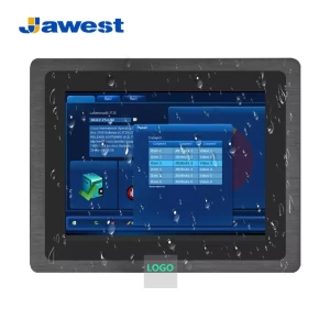 JAWEST Portable IP65 waterproof and dustproof industrial LCD Touch Screen Monitor Computer for Golf Launch