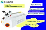 Jewellery soldering laser spot welder for silver gold jewelry