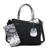 JIANUO handbags for women 2020 luxury purse for women handbag sets with wallet