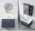 Import JOININ modern design aluminum bathroom Modern Design Bathroom Sink Cabinets furniture with mirror from China