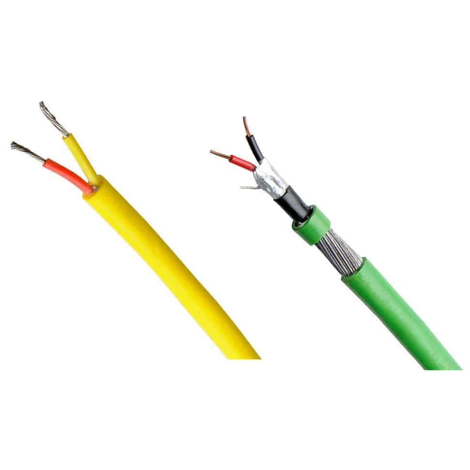 k type k thermocouple extension wire cable with fiberglass insulation