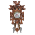 Import K&amp;B wholesale hot sale European modern wooden wood cuckoo wall clock from China
