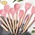 Import Kitchen Accessories Kitchenware cooking utensil set Silicone Kitchen Utensil Set With Wooden Handle from China