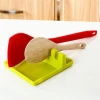 Kitchen storage and placing spoons, high temperature resistant spatula, lid, base, mat