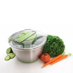 Kitchen Tools Steel Salad Spinner Stainless Steel