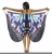 Import KLM02 Summer new style sexy beach shawl holiday swimwear cover up print beach dress women from China