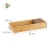 Import knife dock with cork divider Kitchen Knife Storage drawer bamboo knife block from China