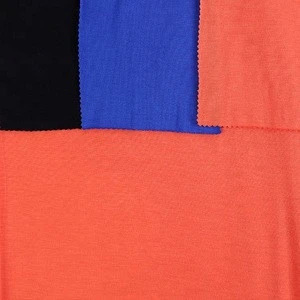 Knitted 100 bamboo fiber lycra jersey fabric wholesale for summer shirt