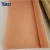 Import Korea ultra fine 80 200 250 325 Mesh 0.05mm 77 micron Red Copper Wire Mesh cloth Faraday Cage EMI EMF RFID Shielding fabric from China