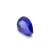 Import Lab created blue sapphire loose gemstones for jewelry making Pear Shape 1 ct, 2 ct in stock from China