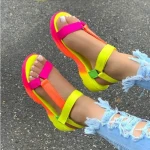 ladies outdoor 2020 new women spring/summer new soft-slip non-slip sandals foam sole durable sandals beach slippers