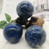 Lapis Lazuli Crystals Ball Crystal Natural Polished Lapis Lazuli Spheres Crystals Healing Stones Ball
