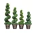 Import Large artificial topiary boxwood milan spiral christmas tree artificial bonsai trees for indoor outdoor decoration from China