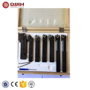 lathe machine carbide turning tool 25x25 with 7pcs at discount