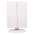 Import LED Fashion Cosmetic Mirror Trifold desktop foldable lighted makeup mirror for girl from China