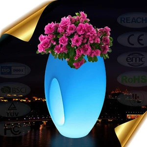 LED Nursery Planter Garden Flower Pot/outdoor/garden/ktv/night club