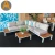 Leisure outdoor sofa furniture lounge set Teak aluminum Garden sofas
