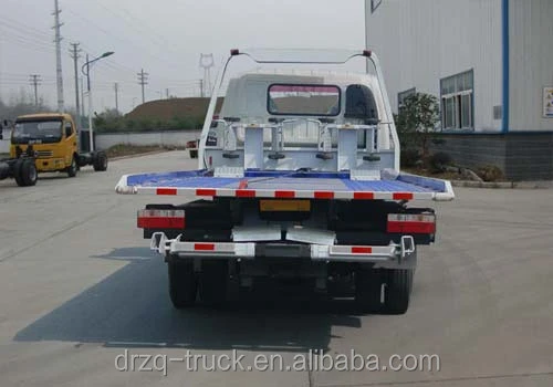 Lifting capacity 2500kg flatbed wrecker tow truck carrying weight 3 ton