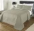 Import light and comfortable 100% polyester ultrasonic microfiber bedspread from China