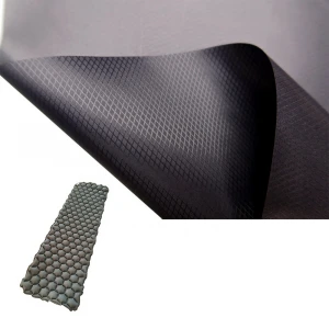 Light Grey Color High Resistance Eco-friendly Well Sealing Property Water Bag Waterproof TPU Surface Fabric