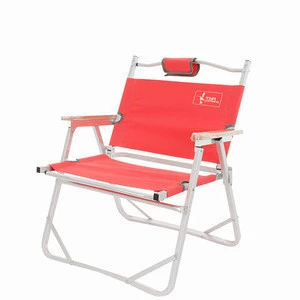 LightWeight Aluminium Alloy Folding Camping Chair Collapsible For Beach Fishing