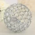 Import living room decorative accessories 12 cm diameter silver  crystal votive holder from China