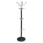 Living Room Free Standing Coat Rack With Umbrella Hooks