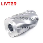 LIVTER Woodworking tools planer cutter head Replaceable blade spiral wood cutter head/Insert Spiral Jointing Cutter
