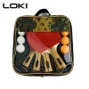 LOKI Customized logo good quality professional table tennis racket set