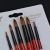 Import Longyu Oil Paint Brush Wood Handle Nylon Hair Different Sizes Hook Pen For Watercolor Gouache Acrylic Painting Art Brush Tools from China
