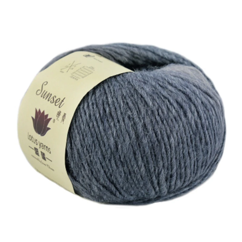 Lotus Yarn sunset wool yarn blend