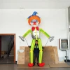 Lovely inflatable walking parade clown cartoon