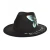 Import Low MOQ Customized Doodle Painting Women Cat Butter Fly Hand Painting Felt Fedora Hats Hand Drawning from China