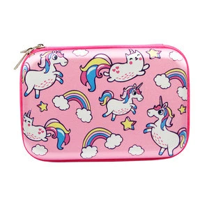 LULAND Unicorn Gifts for Girls Hardtop Pencil Case -  Girls Cosmetic Pouch Bag Stationery Organizer(Free Sample)
