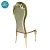 Import Luxury Banquet Stainless Steel Chair Golden Wedding Event Party Chair from China