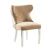 Import Luxury PU Tufted Dining Chair Upholstered Dining Chair with Nailhead Trim French Style Chair Armchair from China