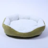 Luxury Removable Soft Warm PP Fiber Oxford Waterproof Dog Bed Sofa for Small Dogs Cats