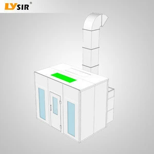 LYSIR Custom Made Small Paint Booth / Sample Spray Room