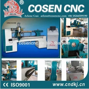 machine tool equipment for cylinder woodworking as wood lathe machine