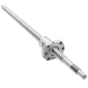 machined 1204 Ball Screw Rolled C7 ballscrew SFU1204 ball screw rod